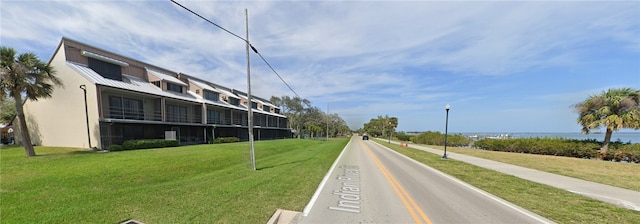 view of street featuring street lighting