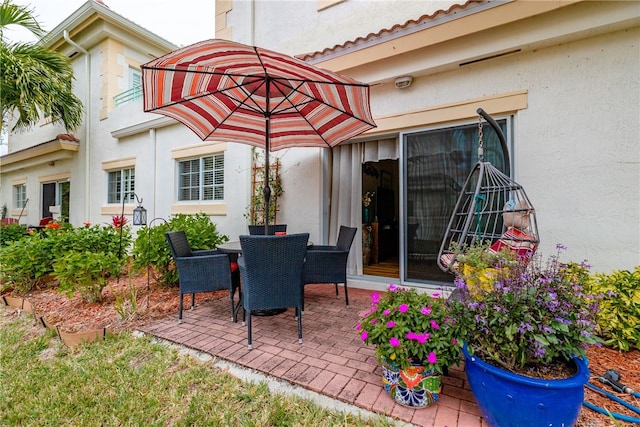 view of patio