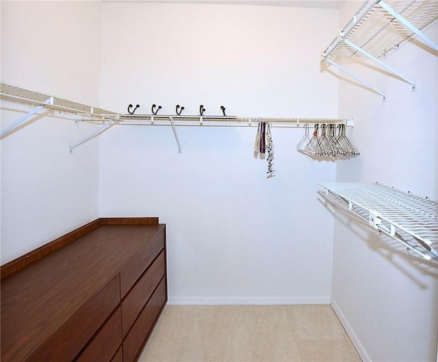 1910 Westminster Cir Unit 14-1, Vero Beach, FL 32966 - walk in closet featuring light colored carpet
