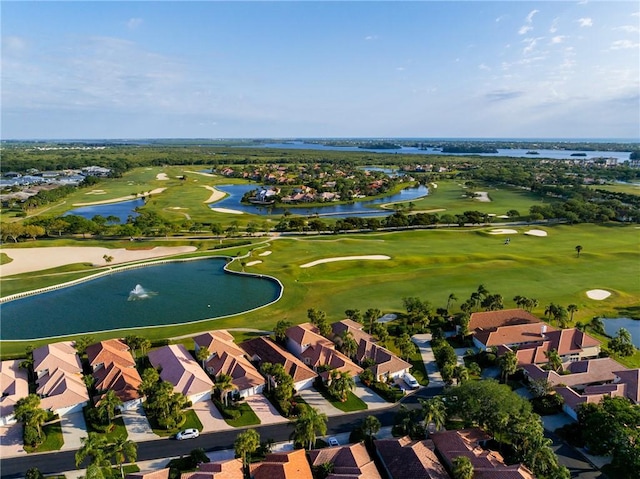 1725 Victoria Cir, Vero Beach, FL 32967 - aerial view with a residential view, a water view, and view of golf course