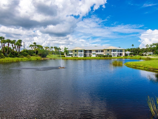 property view of water