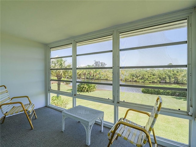 2800 Indian River Blvd Unit L8, Vero Beach, FL 32960 - sunroom / solarium with a water view