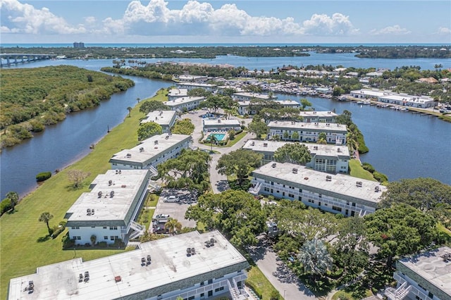 2800 Indian River Blvd Unit L8, Vero Beach, FL 32960 - bird's eye view featuring a water view