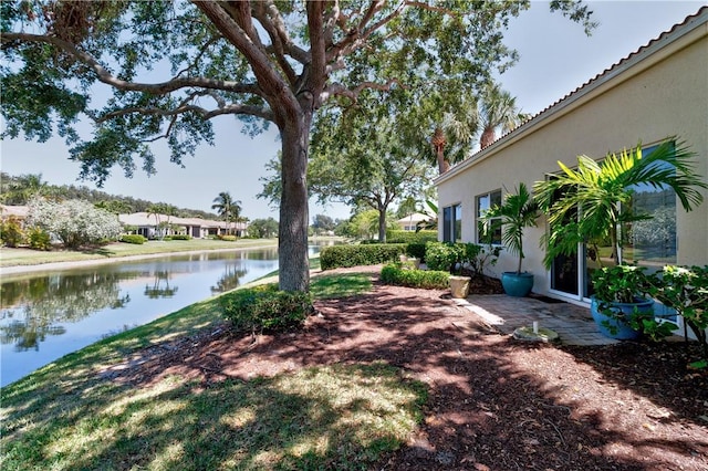 9515 E Maiden Ct, Vero Beach, FL 32963 - view of yard featuring a water view