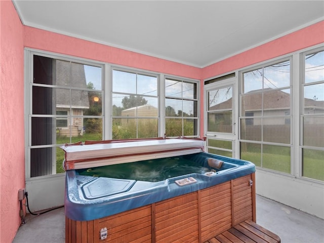 992 Seneca Ave, Sebastian, FL 32958 - sunroom / solarium with a jacuzzi