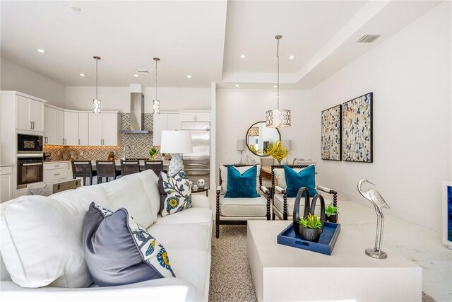 10 Strand Dr, Vero Beach, FL 32963 - living area with recessed lighting