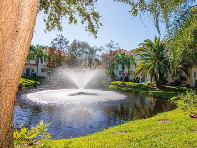 view of water feature