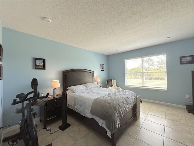 4173 Keeson Cir, Vero Beach, FL 32967 - bedroom featuring light tile patterned floors and a textured ceiling
