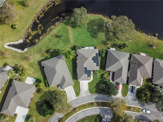 birds eye view of property featuring a residential view
