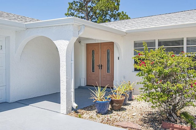 view of property entrance