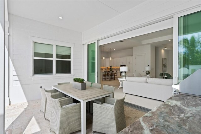 20 Strand Dr, Vero Beach, FL 32963 - view of patio / terrace featuring outdoor dining space