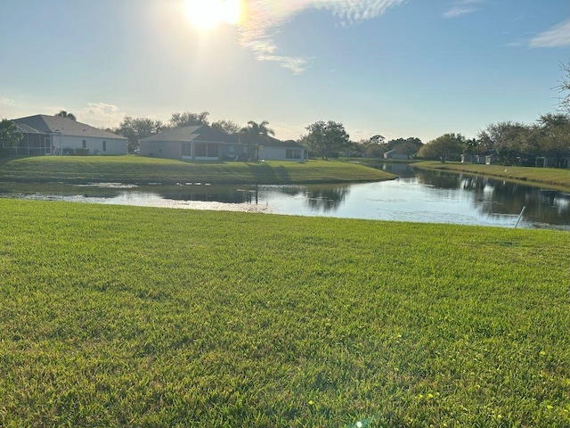 property view of water