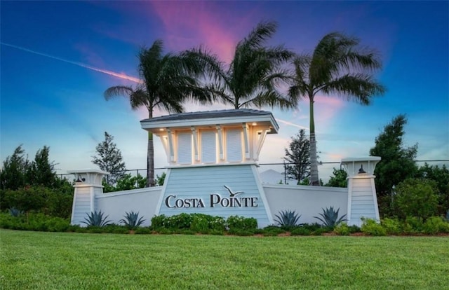 1251 Haven Unit Prestige 37, Vero Beach, FL 32960 - community / neighborhood sign featuring a yard