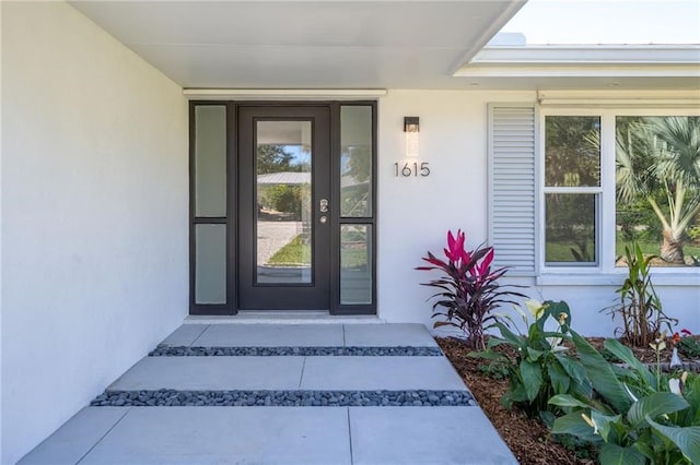 view of property entrance