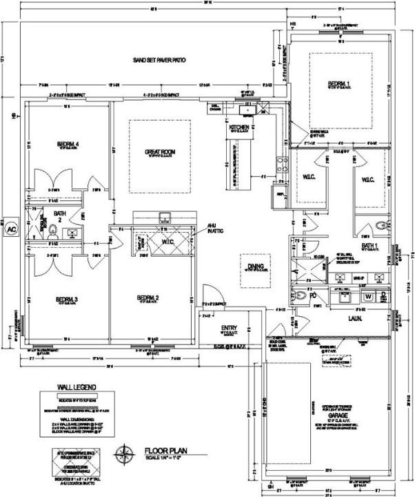 1090 Buckhead Dr SW, Vero Beach, FL 32968 - property floor plan