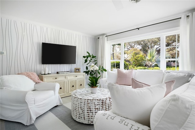 view of living room