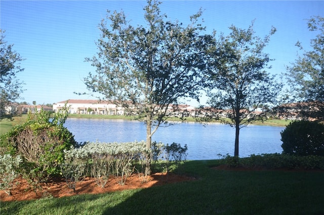 view of water feature