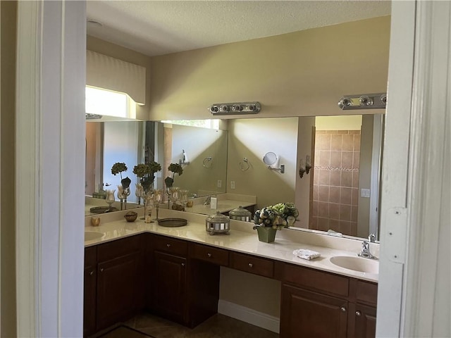 7633 Fieldstone Ranch Sq, Vero Beach, FL 32967 - full bathroom featuring double vanity and tile patterned floors