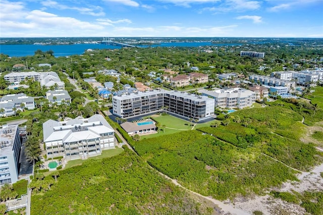 1480 Ocean Dr Unit 4C, Vero Beach, FL 32963 - aerial view of a large body of water and a notable bridge