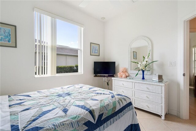 3255 W Brookfield Way, Vero Beach, FL 32966 - bedroom with light tile patterned flooring