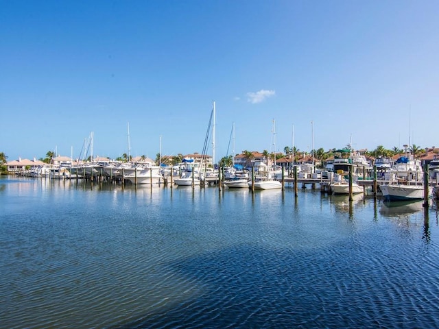 5540 N Harbor Village Dr Unit 103, Vero Beach, FL 32967 - dock area with a water view