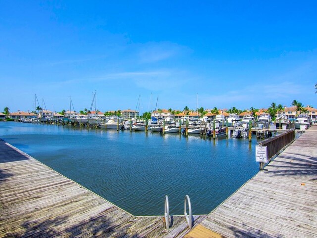 5540 N Harbor Village Dr Unit 103, Vero Beach, FL 32967 - dock featuring a water view