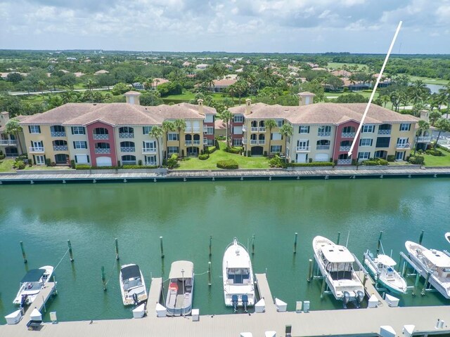 5540 N Harbor Village Dr Unit 103, Vero Beach, FL 32967 - dock featuring a water view