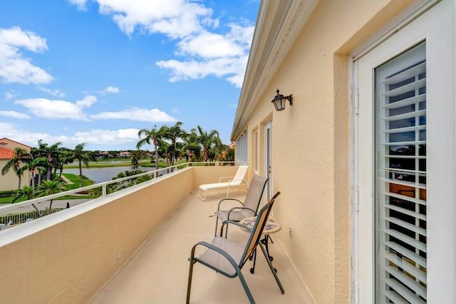 5060 Harmony Cir Unit 307, Vero Beach, FL 32967 - balcony with a water view
