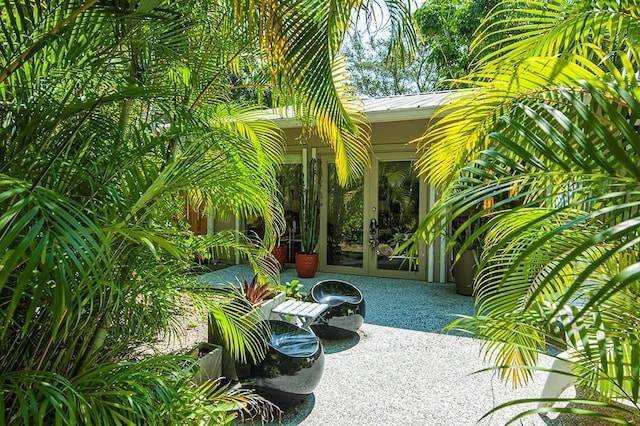 view of patio / terrace with french doors