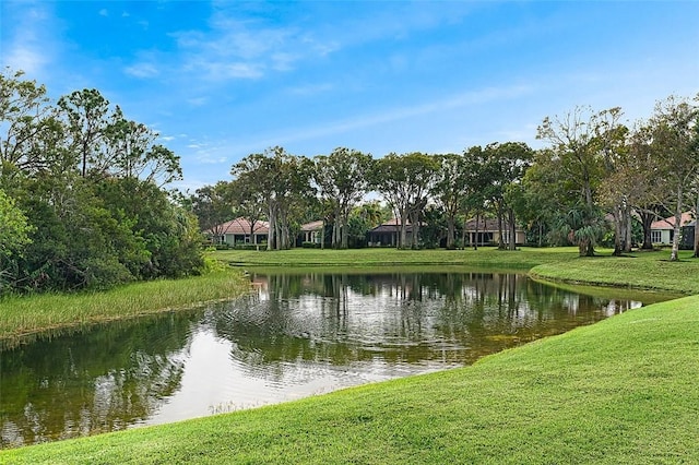 property view of water