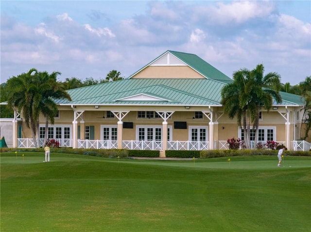 exterior space featuring ac unit