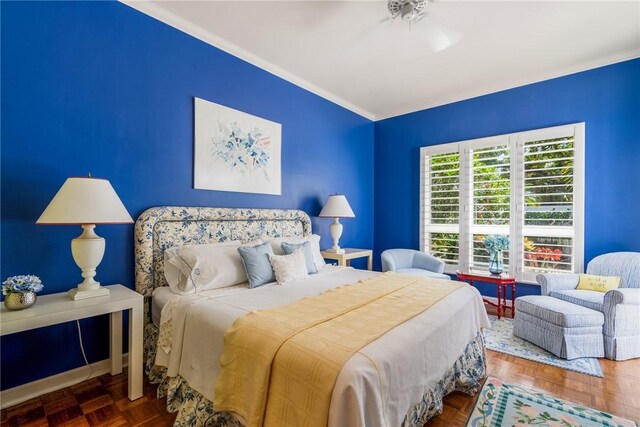 8409 Red Bay Ct Unit 8409, Vero Beach, FL 32963 - bedroom featuring ornamental molding