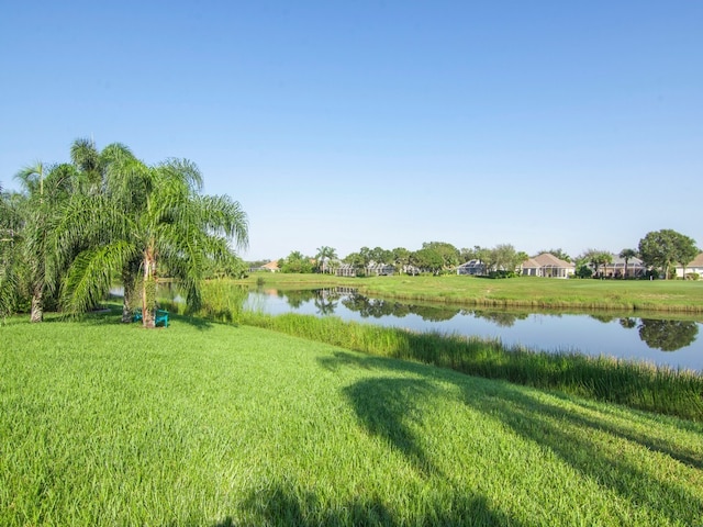 property view of water