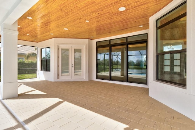 view of patio / terrace with french doors