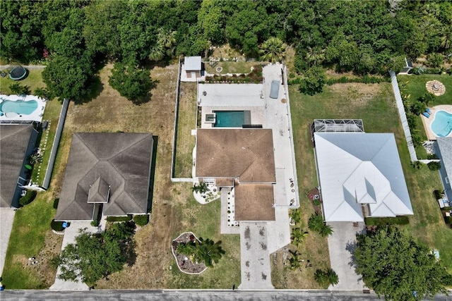4565 61st Ter, Vero Beach, FL 32967 - aerial view of a pool