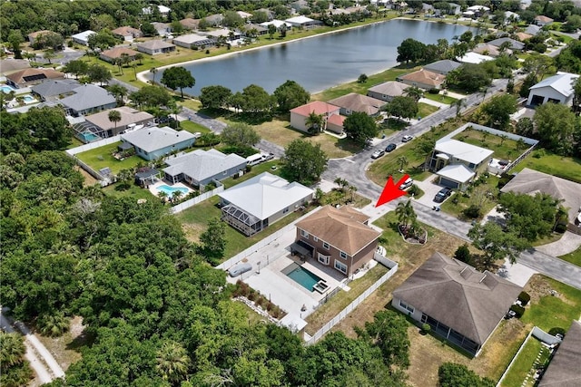 4565 61st Ter, Vero Beach, FL 32967 - aerial view of residential area with a nearby body of water and a pool
