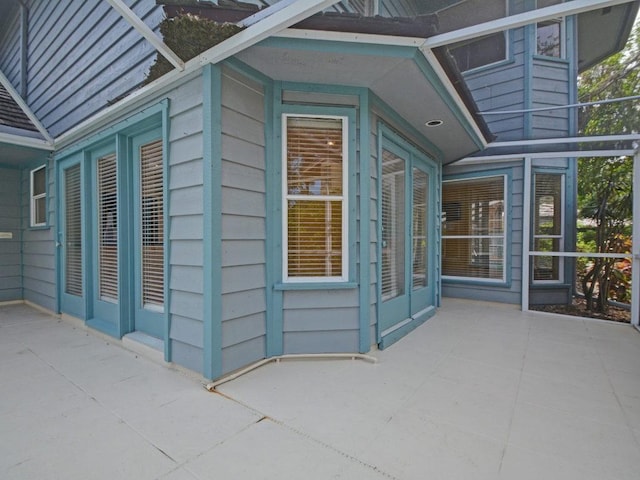 exterior space featuring a patio