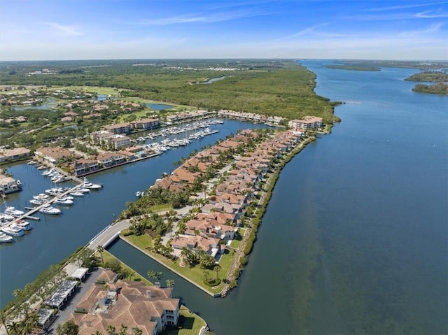 2214 Falls Cir, Vero Beach, FL 32967 - aerial view with a water view
