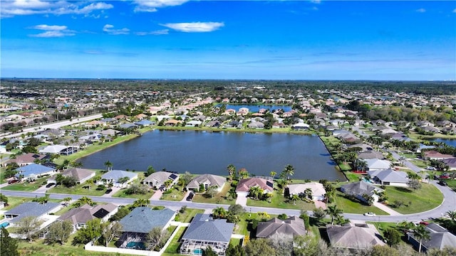 5688 Riverboat Cir SW, Vero Beach, FL 32968 - aerial view of property and surrounding area featuring nearby suburban area and a nearby body of water