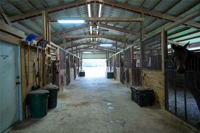 view of stable