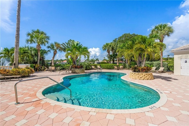 919 Island Club Sq, Vero Beach, FL 32963 - community pool with a patio