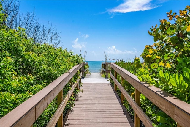 919 Island Club Sq, Vero Beach, FL 32963 - view of community with a beach view and a water view