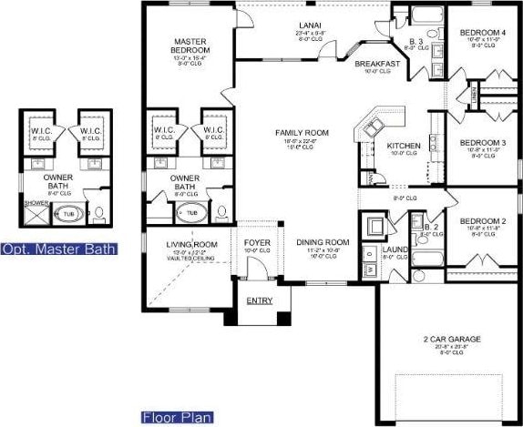 532 S Easy St, Sebastian, FL 32958 - home floor plan