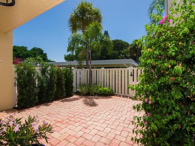 view of patio