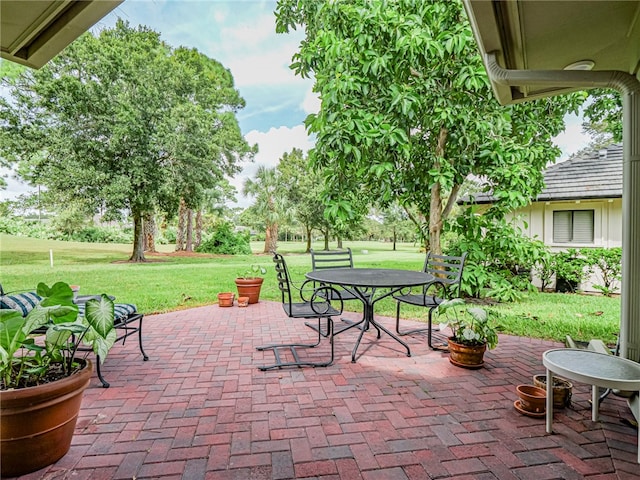 view of patio