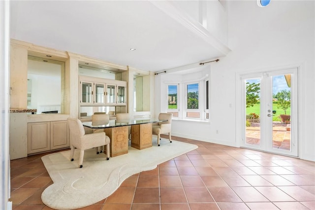 1401 Saint Davids Ln, Vero Beach, FL 32967 - sunroom with french doors