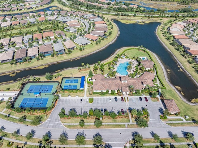 4348 Beauty Leaf Cir, Vero Beach, FL 32967 - aerial view with a residential view and a water view