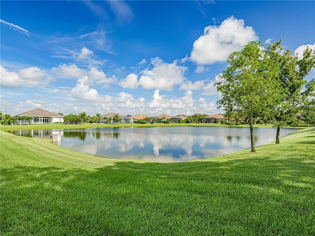 property view of water