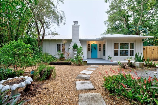 view of ranch-style house