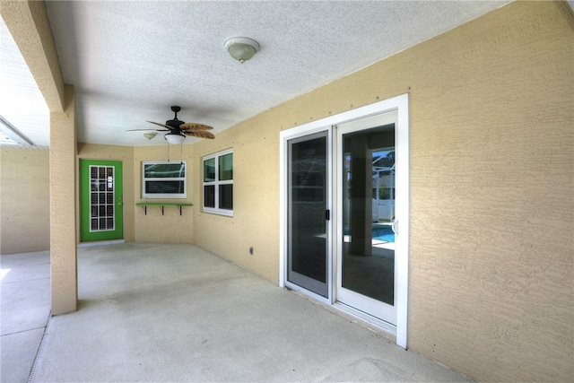 1158 Laconia St, Sebastian, FL 32958 - view of patio with a ceiling fan